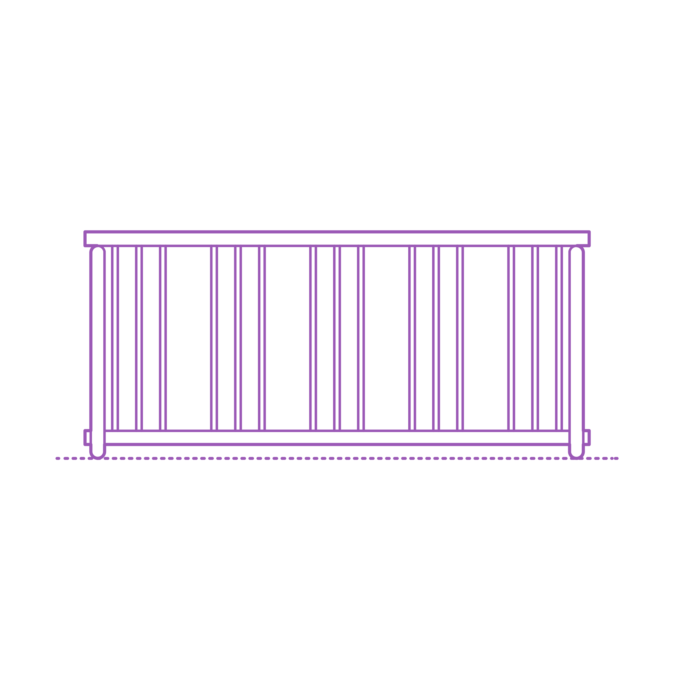 Fixtures Bicycle Parking Grid Bike Rack Double Sided Outline Icon Svg Set Free Vectors